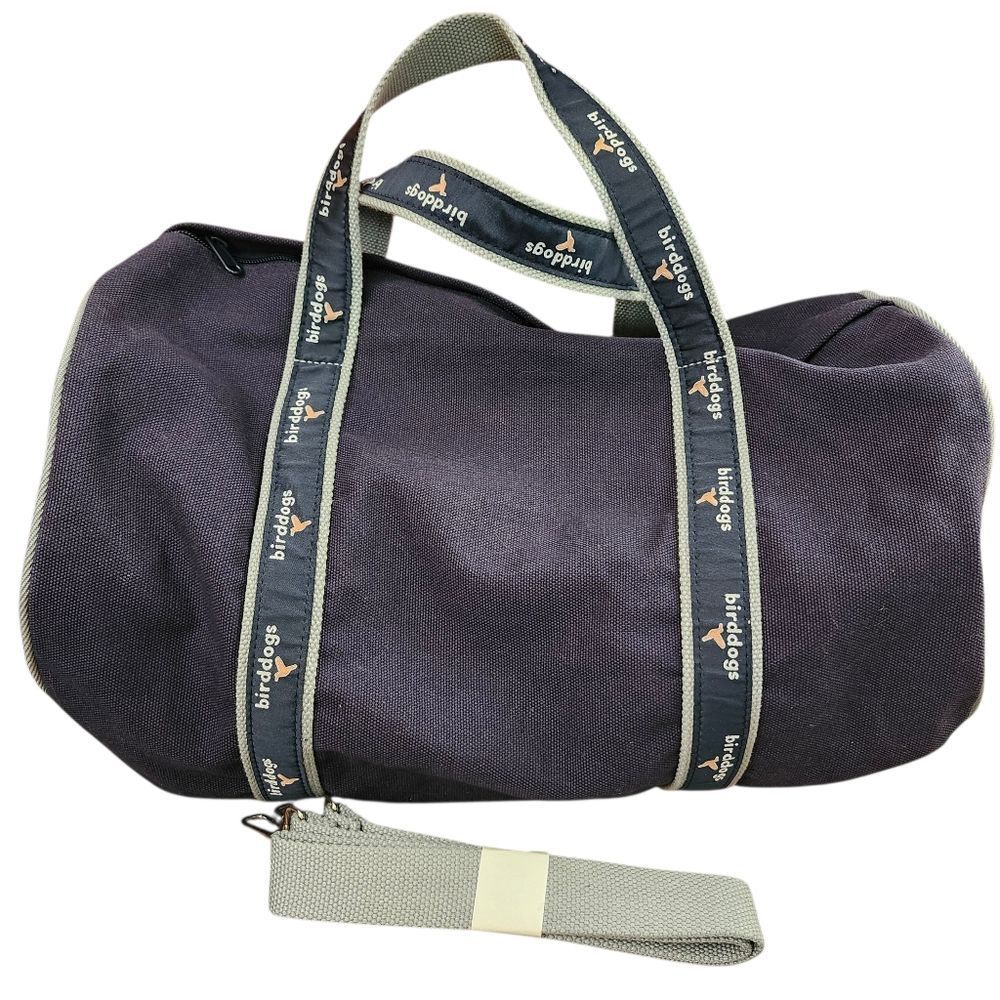 Birddogs Sport Duffel Canvas Gymn Travel Full‎ Zip Bag